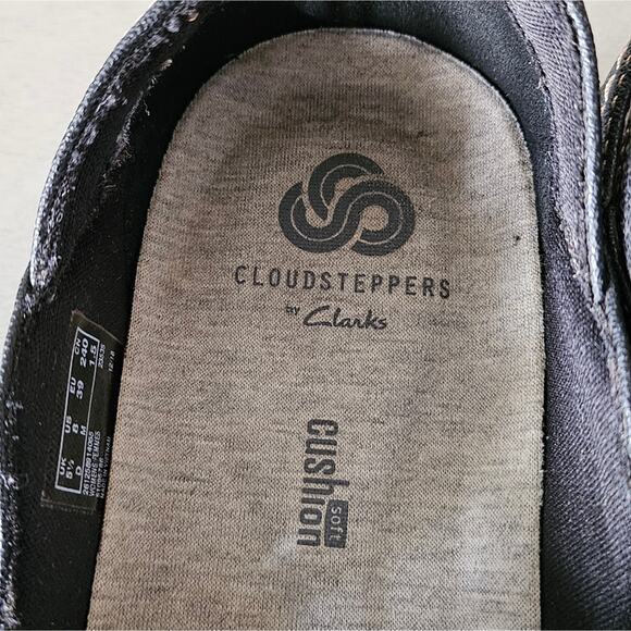 CLARKS CLOUD STEPPERS SILLIAN STORK WOMEN'S LOAFER WALKING SHOE BROWN SIZE 8M - Picture 7 of 9